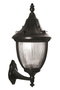 Opviq Lámpara de Pared Exterior Negra BAP-68186-BSY-M1